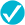 blue tick icon