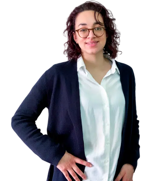 Picture of a Oneresource virtual assistant internet researcher next to list of services provided by Oneresource