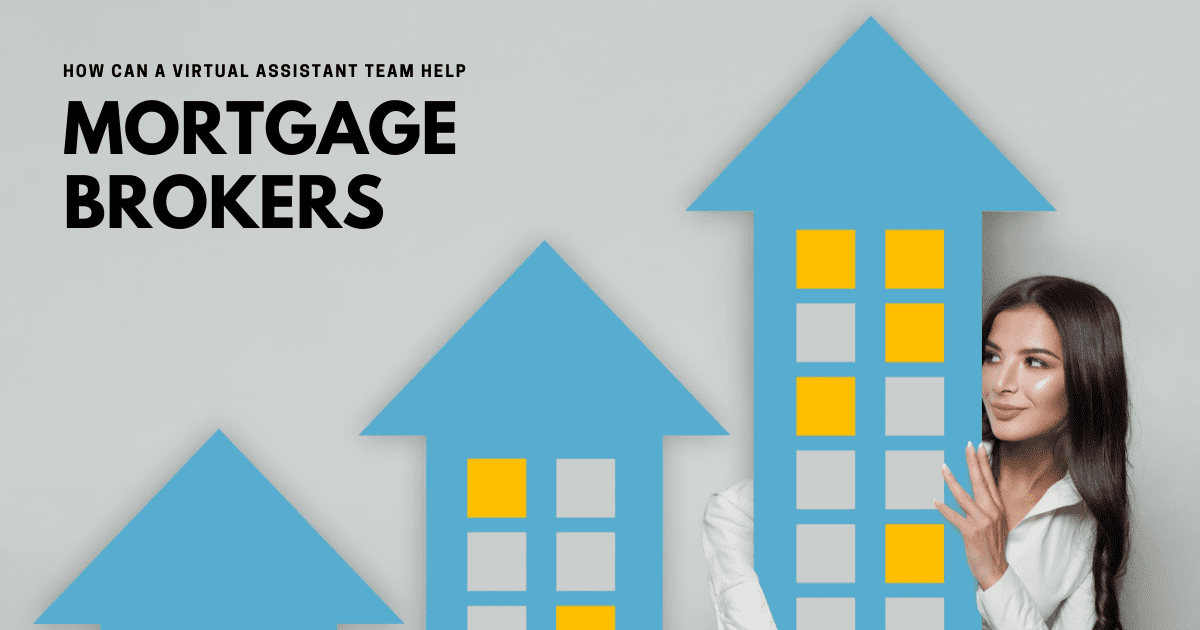 How can virtual assistant staff help mortgage brokers